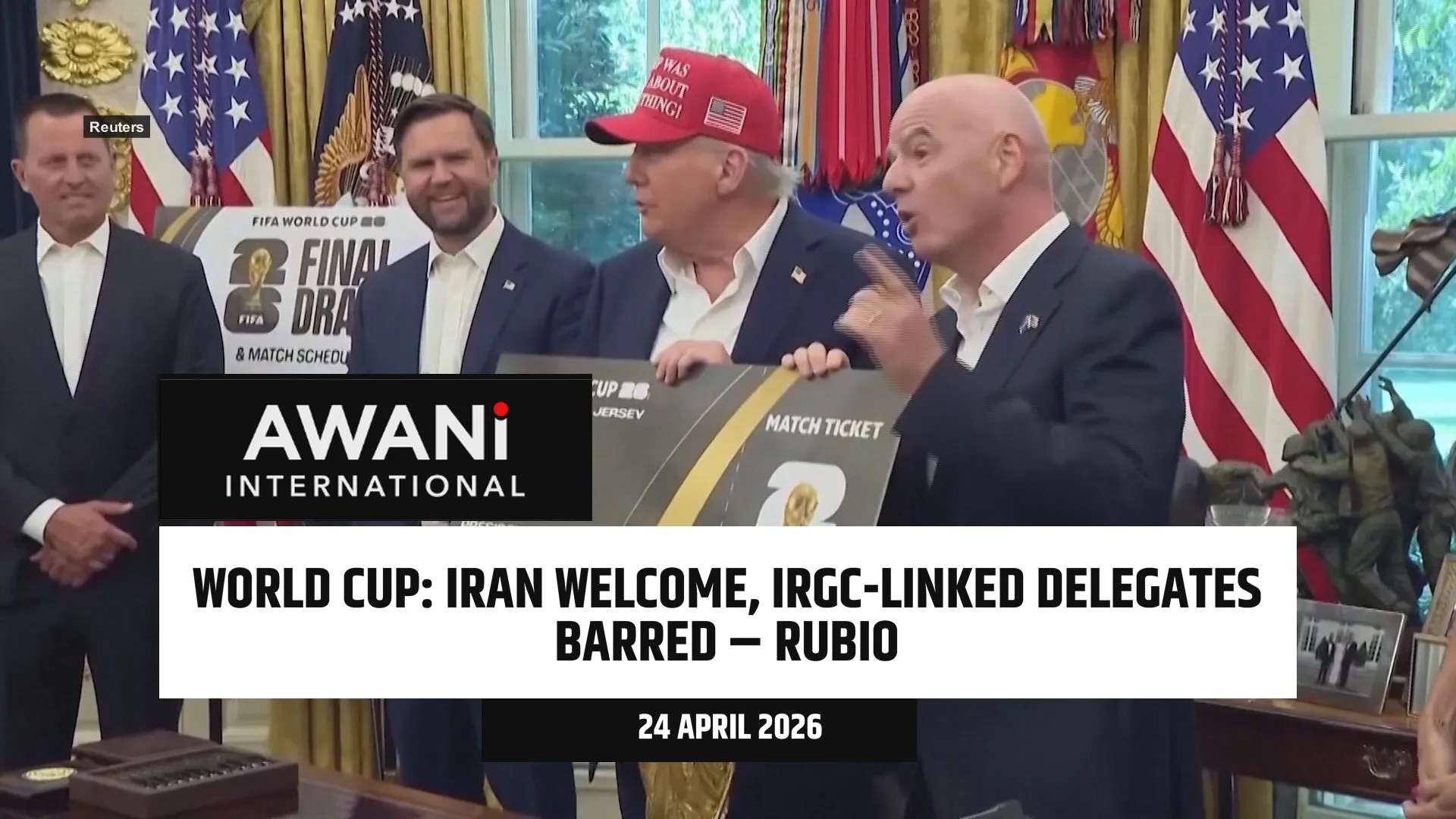 Iran welcome, IRGC-linked delegates barred – Rubio