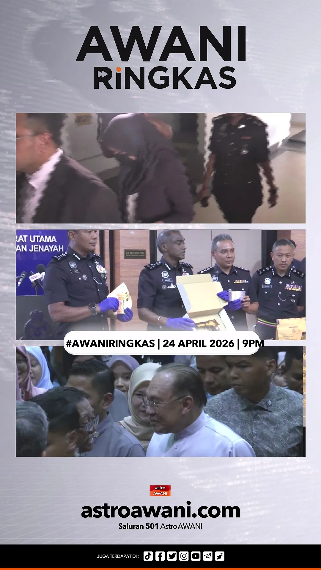 #AWANIRingkas 24 April 2026 | 9PM