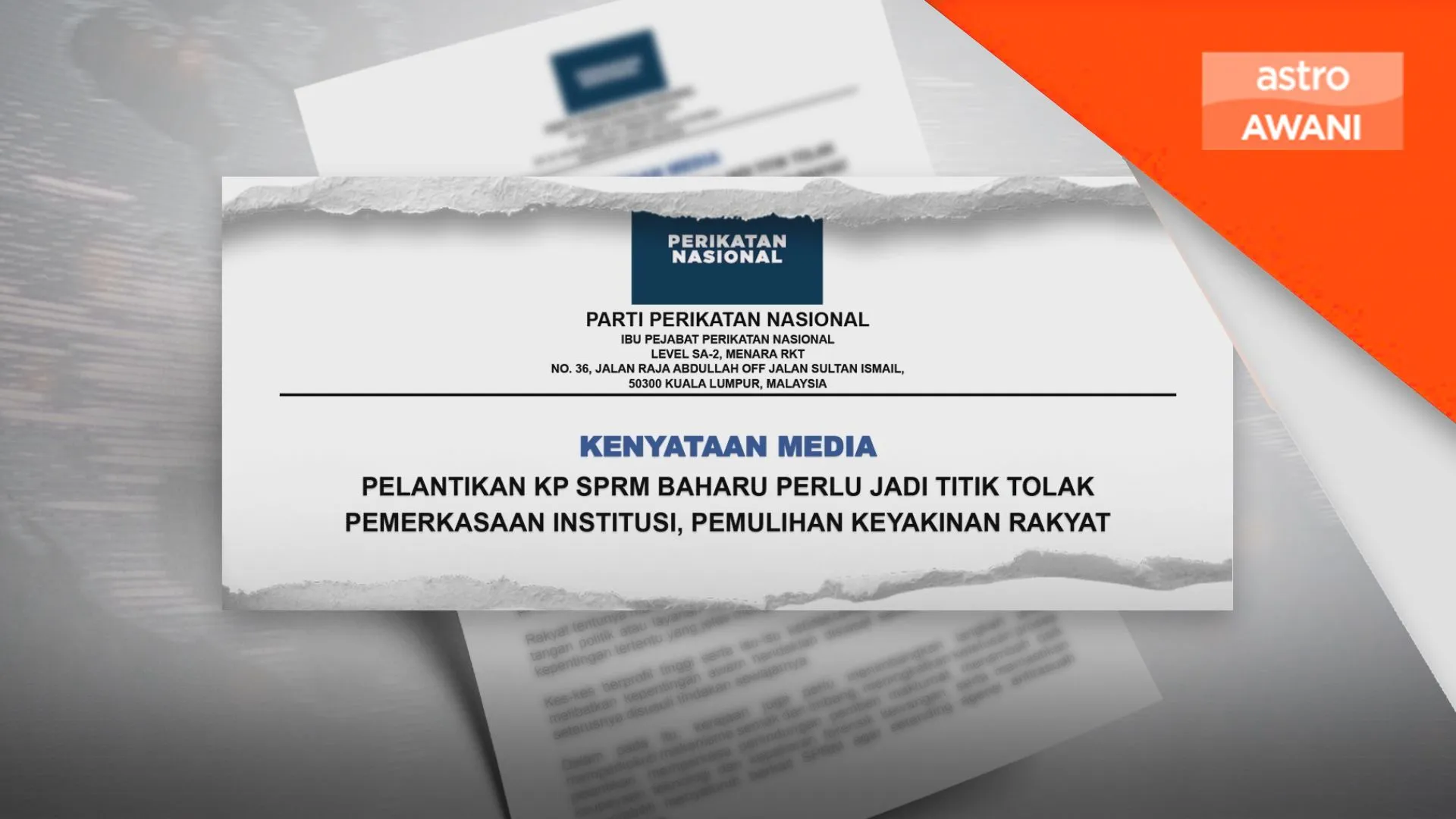 Pelantikan bekas hakim beri sinar baharu kepada SPRM – PN