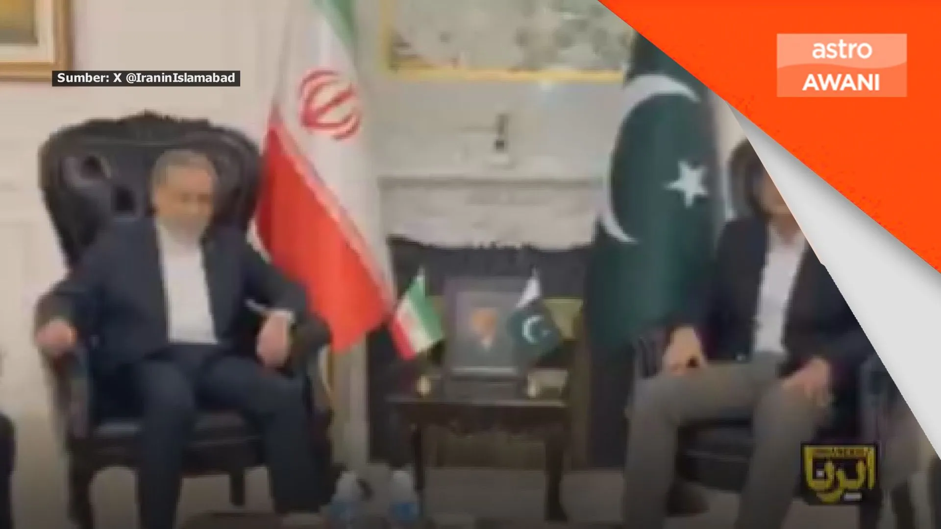 Abbas Araghci bertemu Panglima Tentera Pakistan