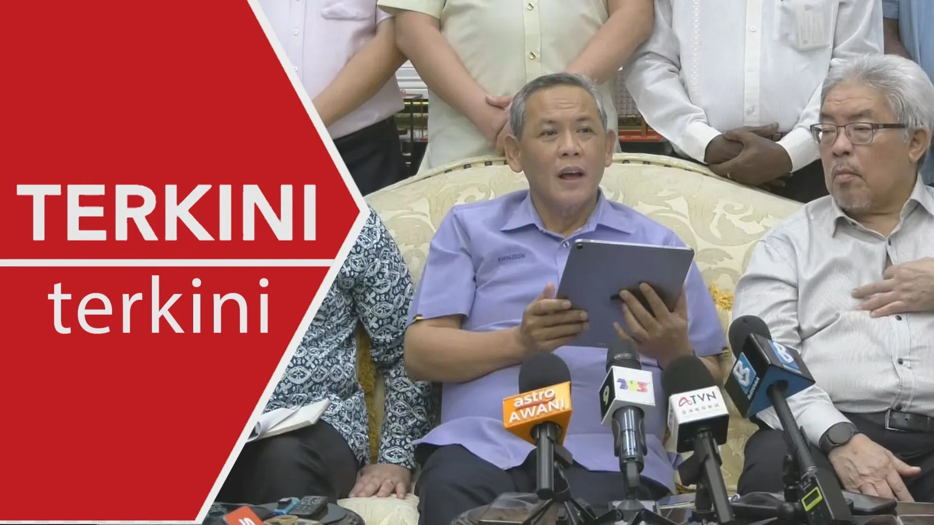[TERKINI] Saya kekal sebagai Menteri Besar Negeri Sembilan – Aminuddin