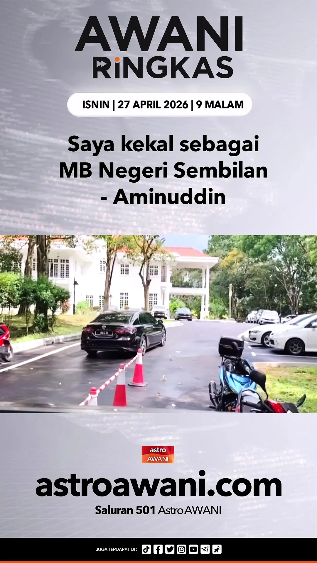 #AWANIRingkas 27 April 2026 | 9PM