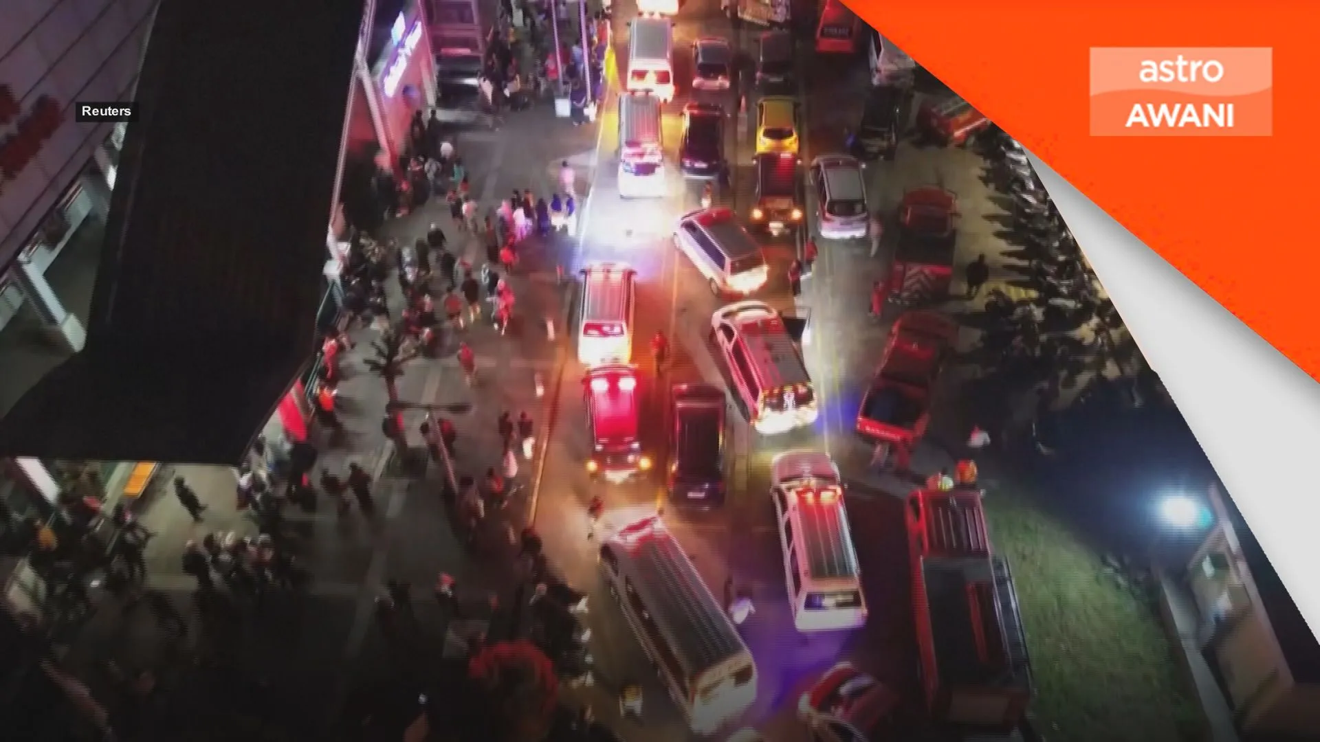 Empat maut, 38 cedera perlanggaran dua kereta api di Indonesia