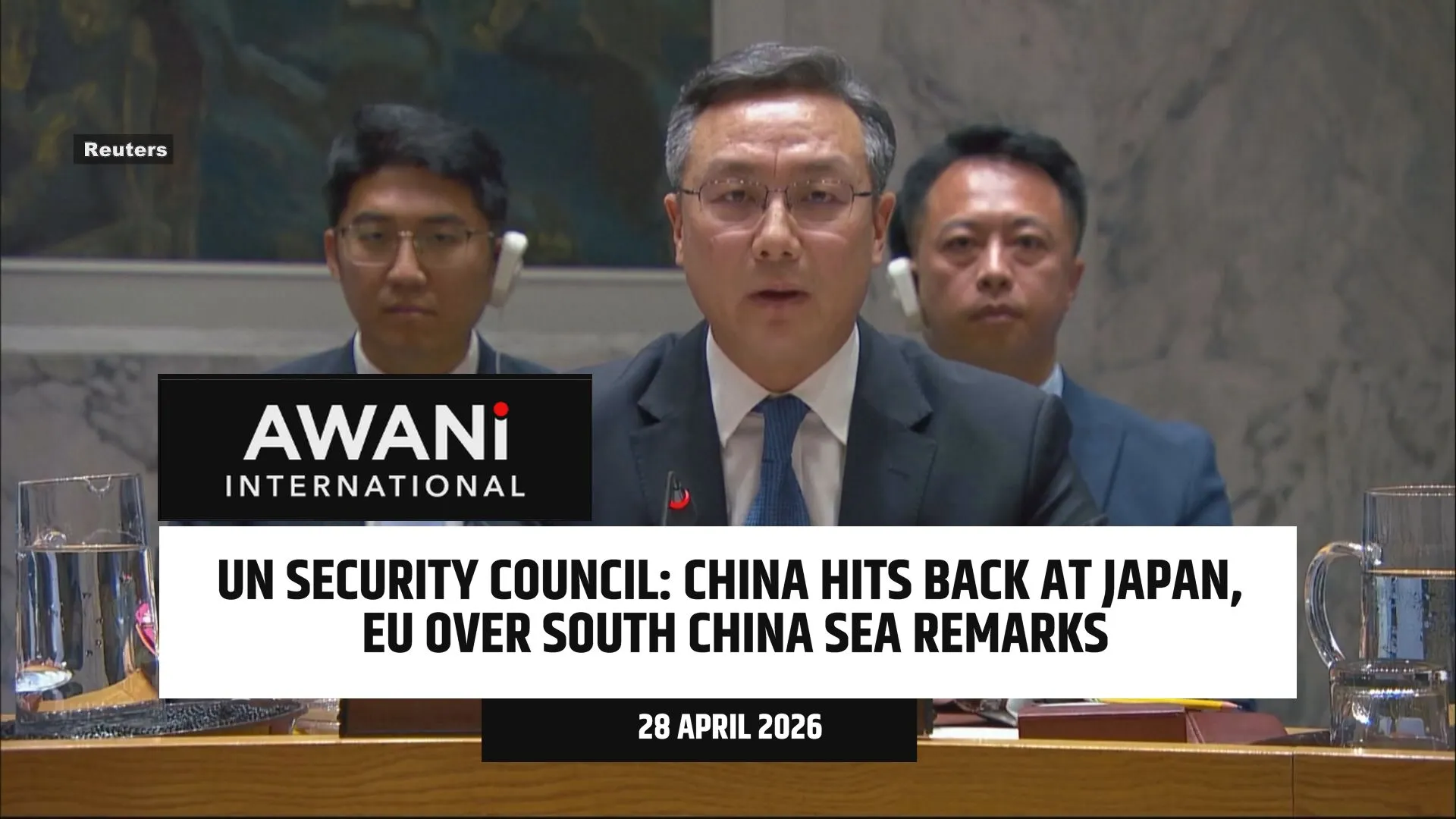 China hits back at Japan, EU over South China sea remarks