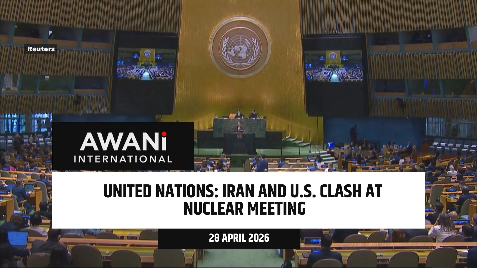 Iran and U.S. clash at nuclear meeting