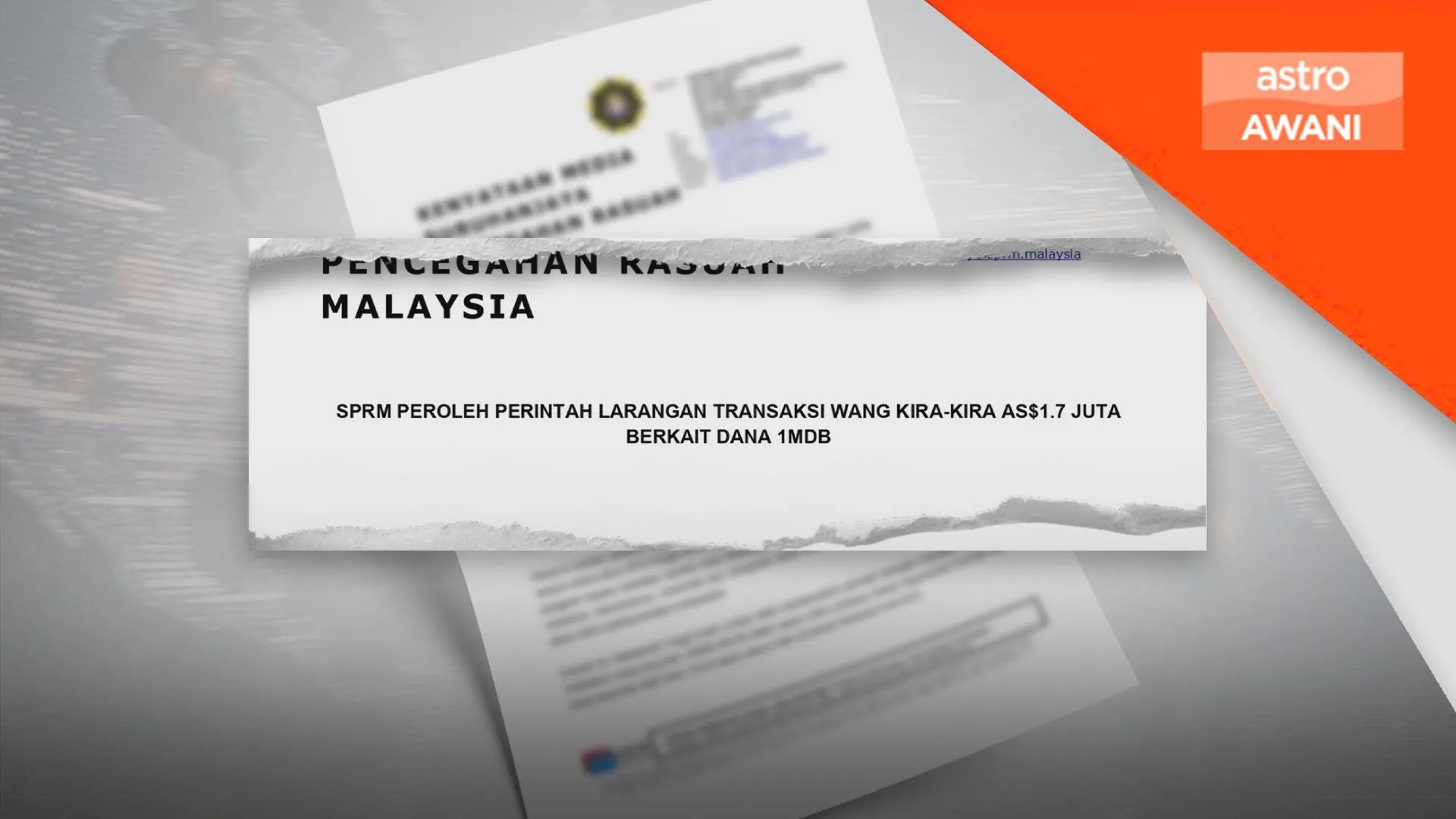 SPRM peroleh perintah larangan transaksi RM6.7 juta