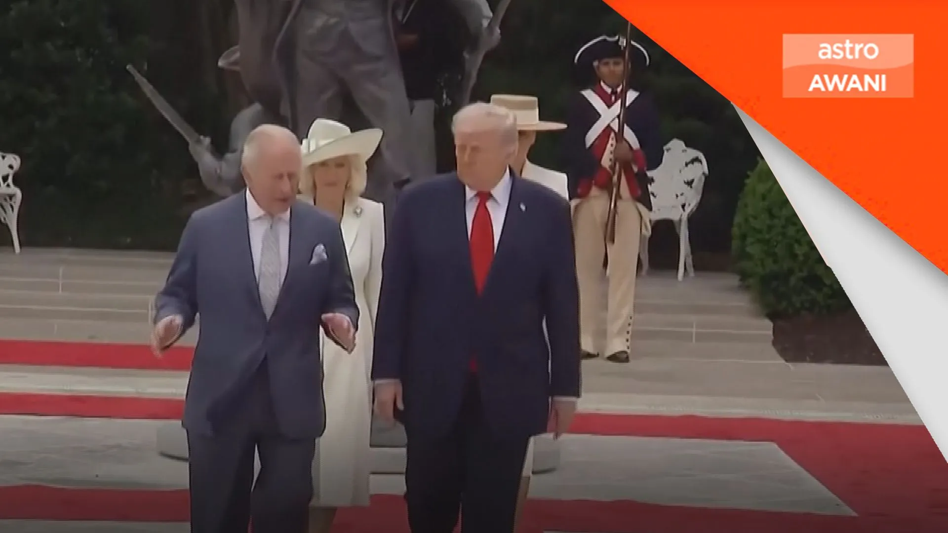 Raja Charles dan Trump bertemu ketika isu Iran masih tegang