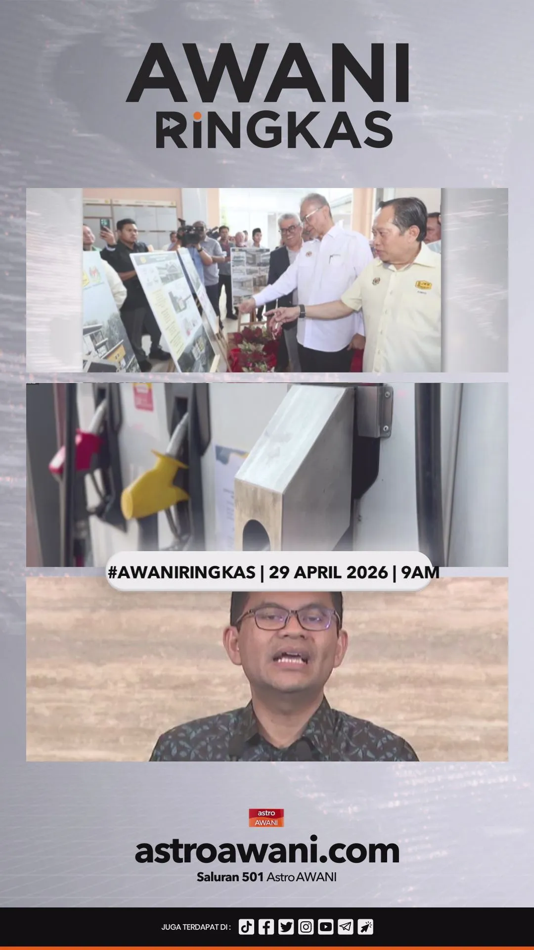 #AWANIRingkas 29 April 2026 | 9AM