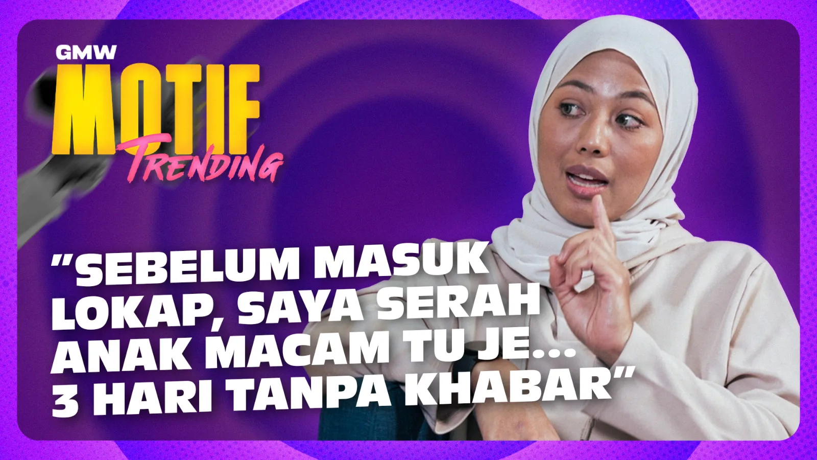 EKSKLUSIF! "Saya Dianiaya Suami & Difitnah Keluarga” Azar Azmi Dedah Kebenaran | Motif Trending S5