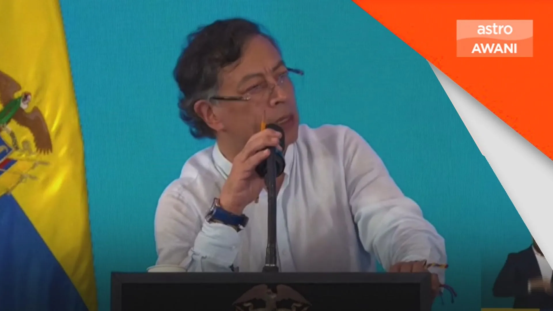 Presiden Colombia gesa peralihan global daripada bahan api fosil