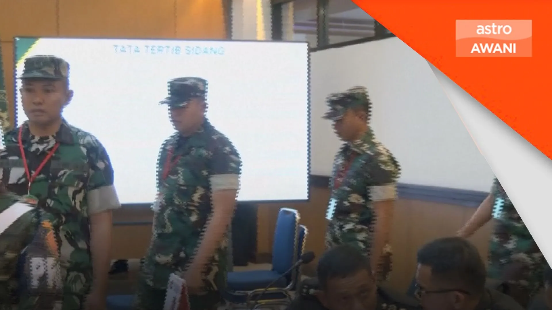 Empat pegawai tentera Indonesia didakwa kes serangan asid