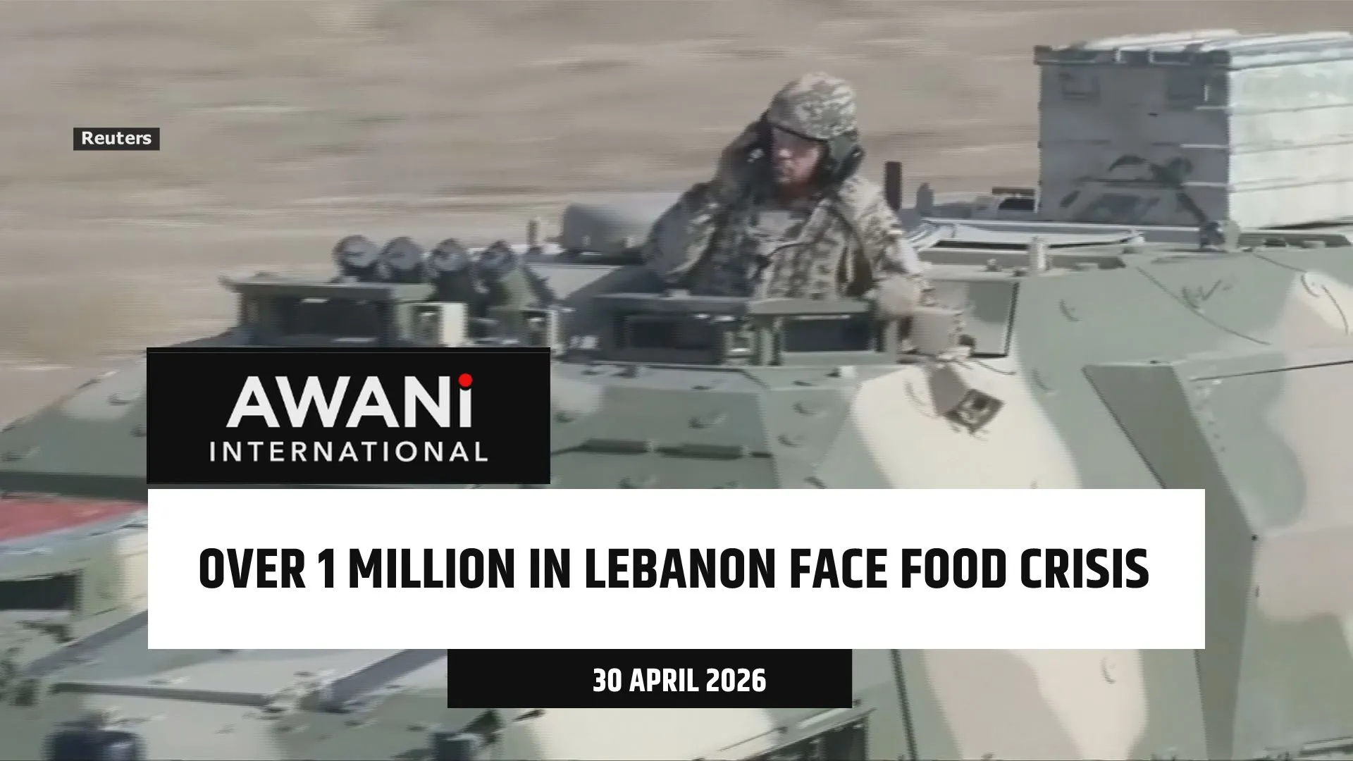 Over 1 million in Lebanon face food crisis