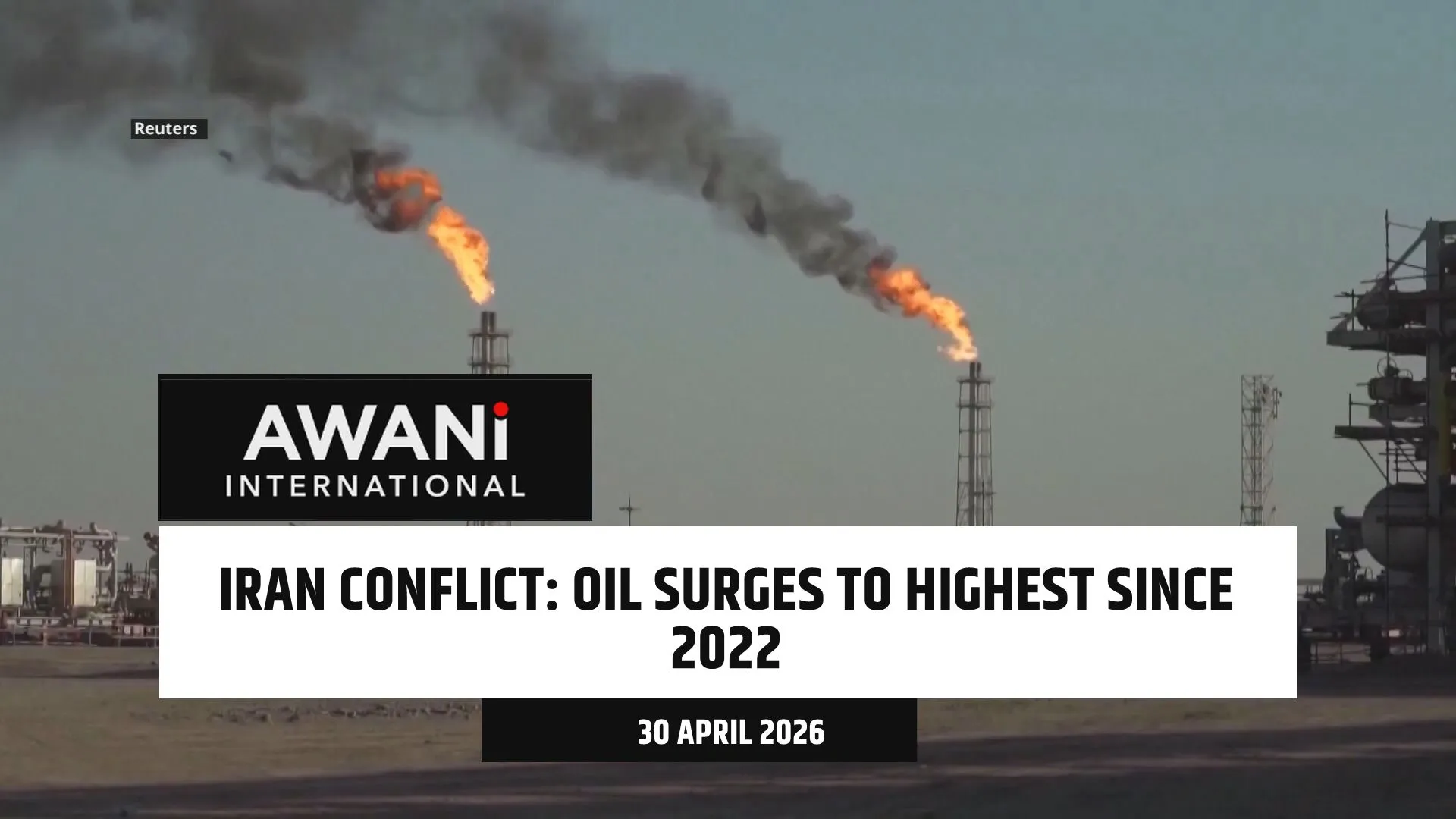 Oil surges to highest since 2022