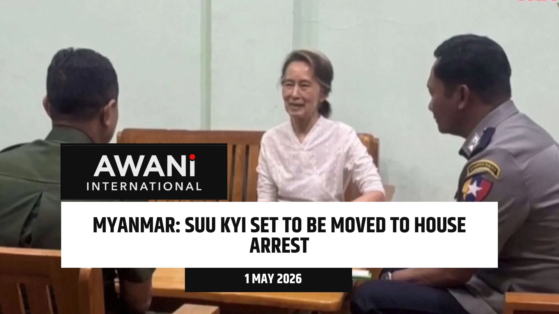 Suu Kyi set to be moved to house arrest
