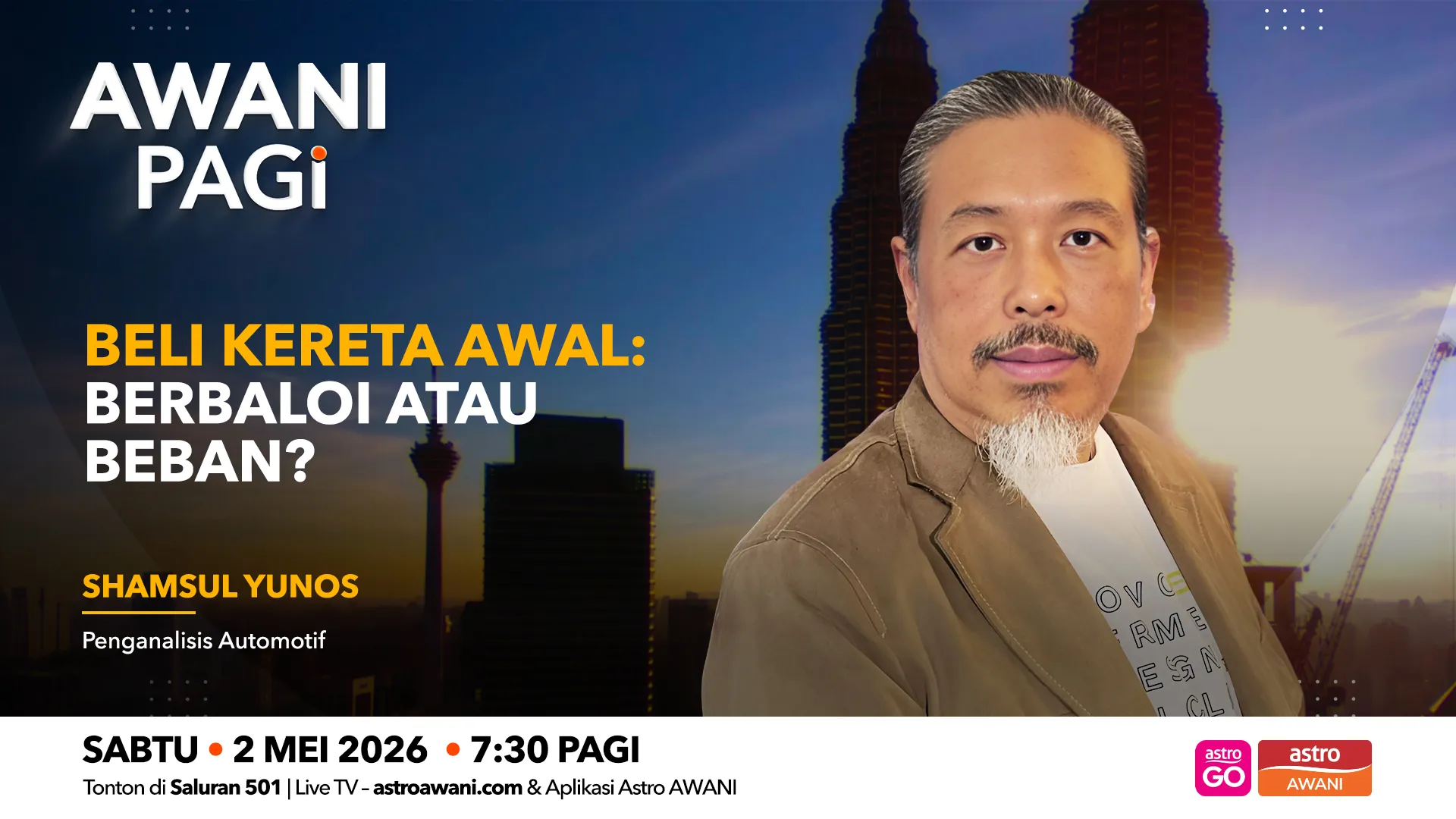 AWANI Pagi: Beli kereta awal, berbaloi atau beban