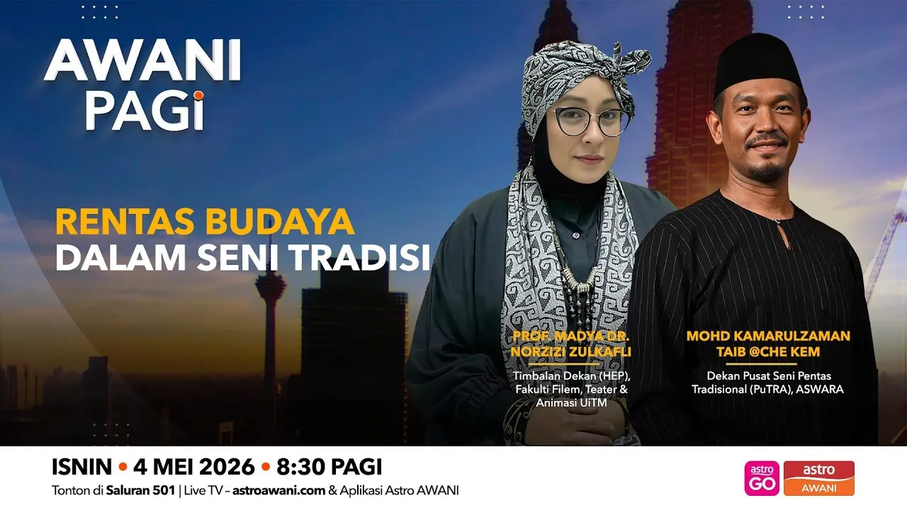 AWANI Pagi: Rentas budaya dalam seni tradisi