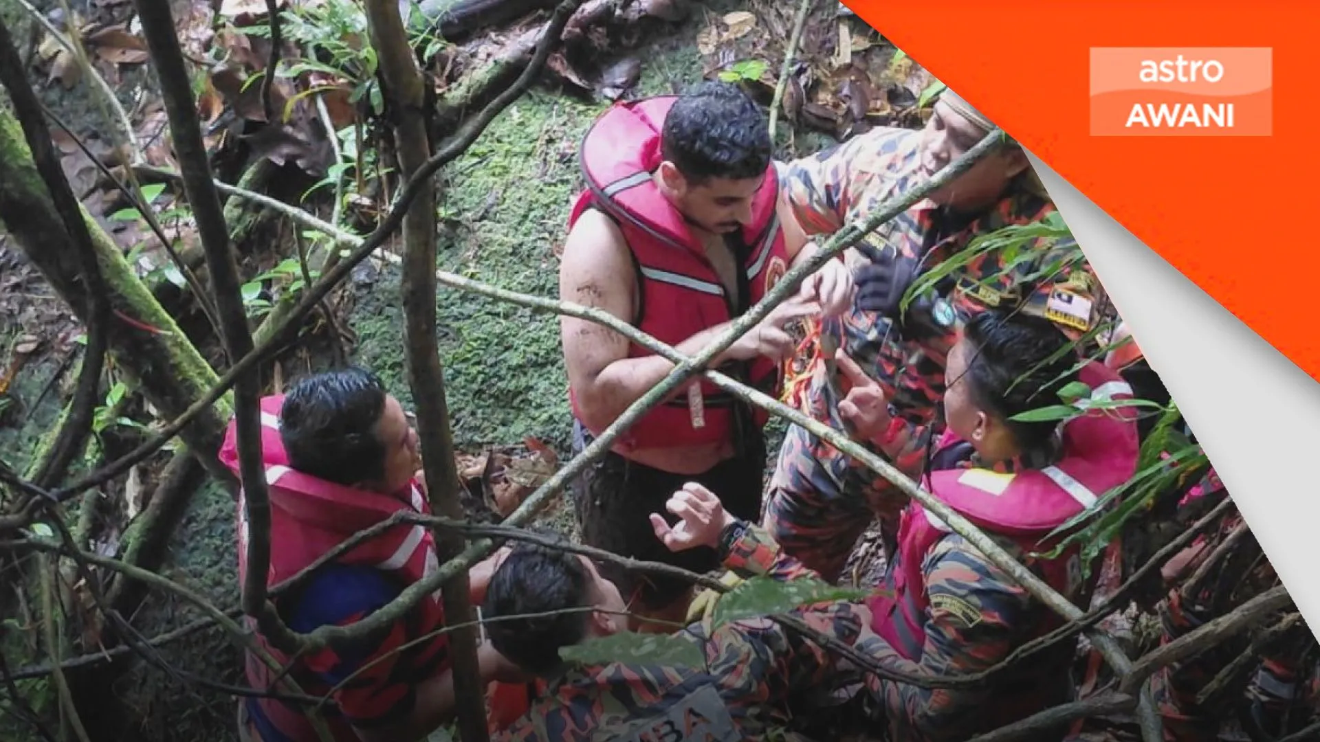 Tiga warga Yaman terkandas di Air Terjung Sg. Kedondong