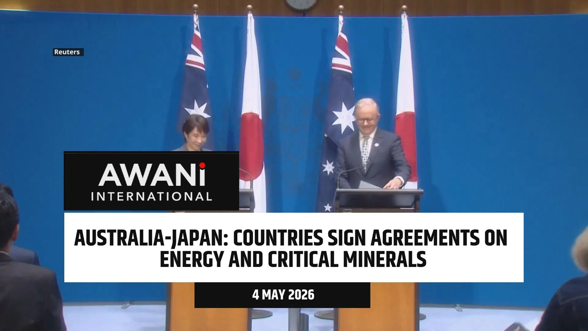 Australia and Japan sign agreements on energy and critical minerals