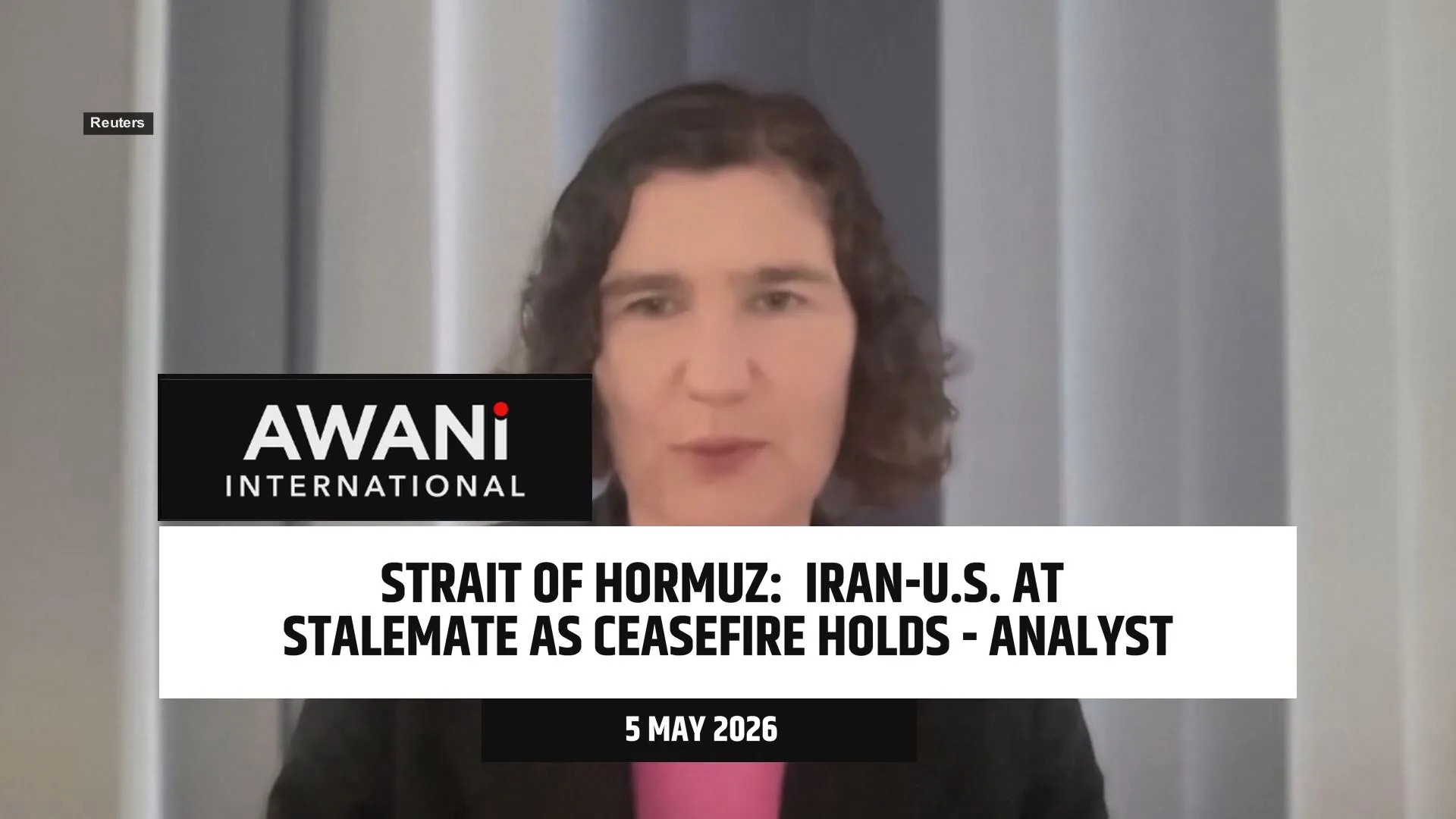 Iran-U.S. stalemate over Hormuz as ceasefire holds, says analyst