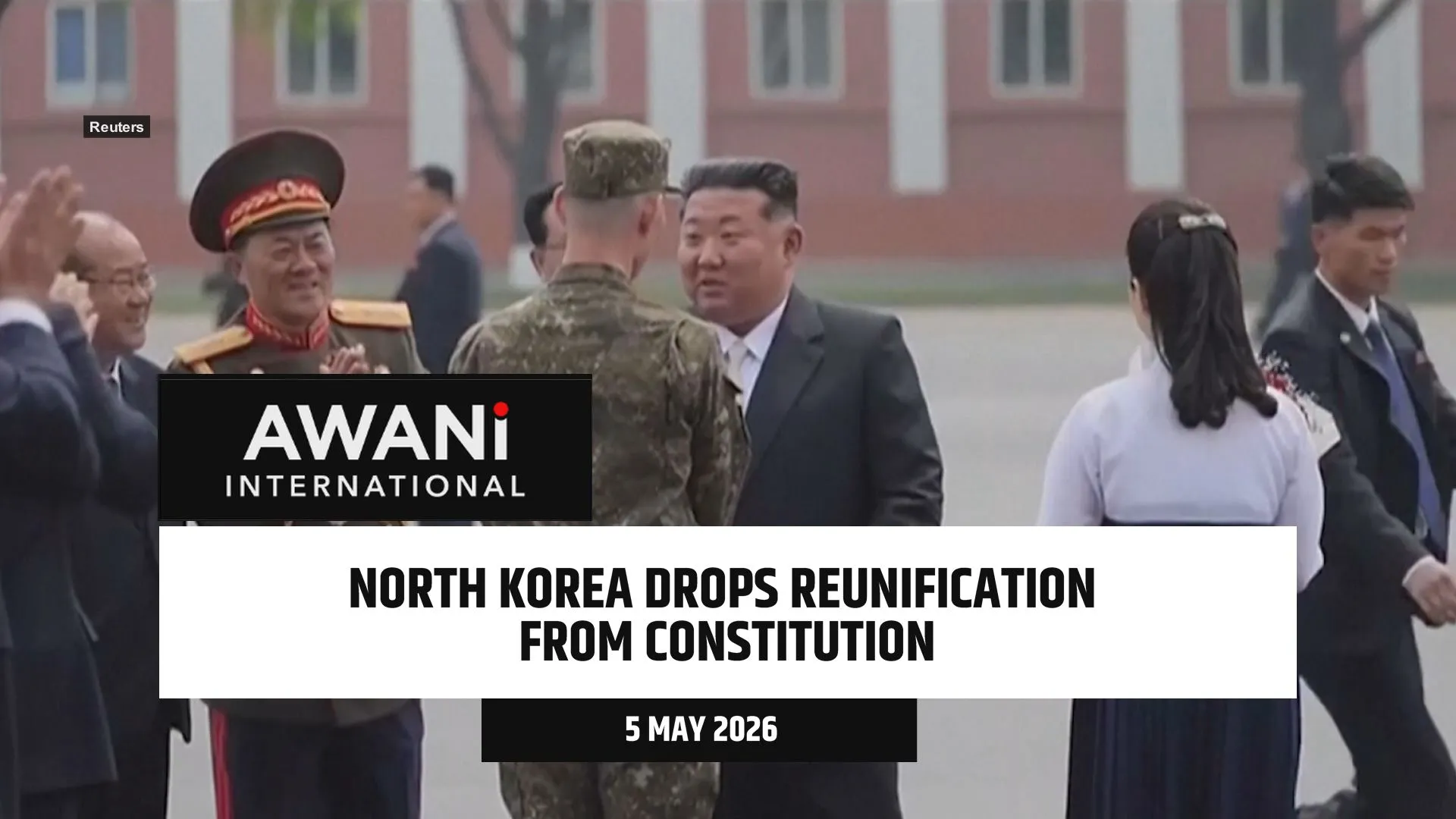 North Korea drops reunification from constitution