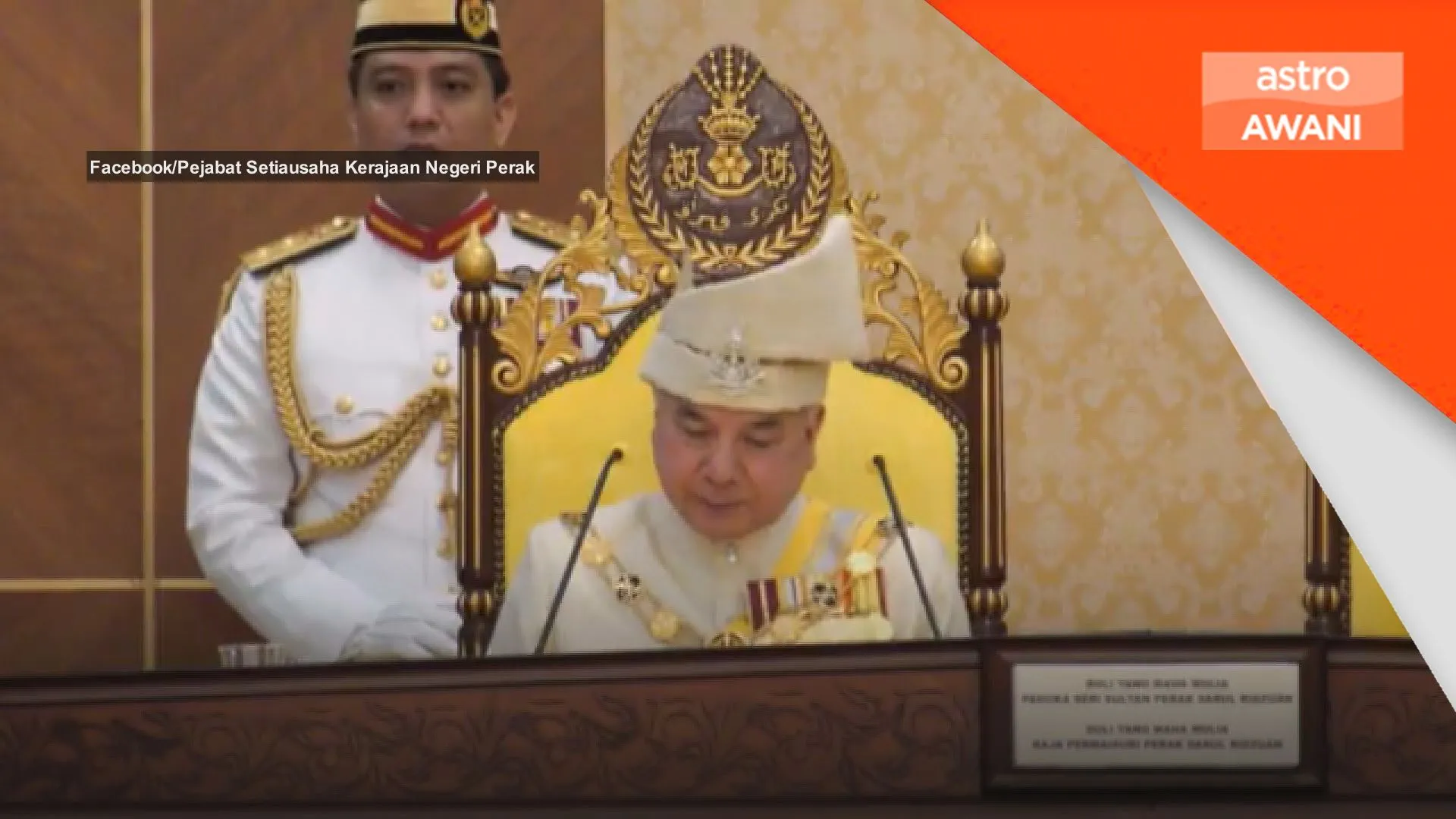 Sultan Perak perkenan belia baca khutbah di Perak esok