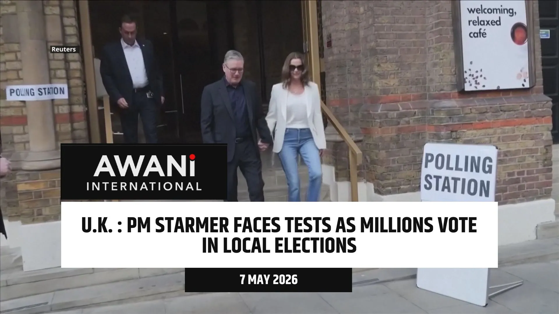 UK PM Starmer votes in local election expected to deal blow to his party