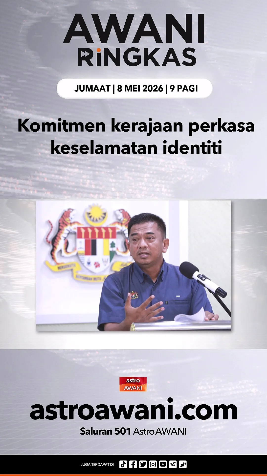 #AWANIRingkas 8 Mei 2026 | 9AM