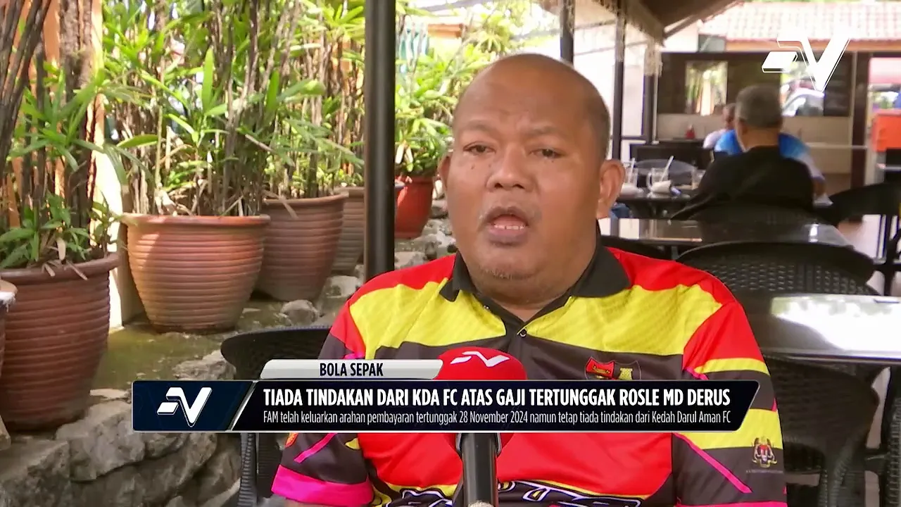 Masih tiada tindakan dari KDA FC atas gaji tertunggak Rosle Md Derus