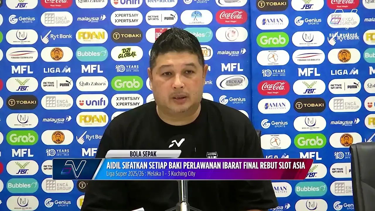 Aidil Sharin Sahak sifatkan setiap baki perlawanan ibarat final rebut slot Asia