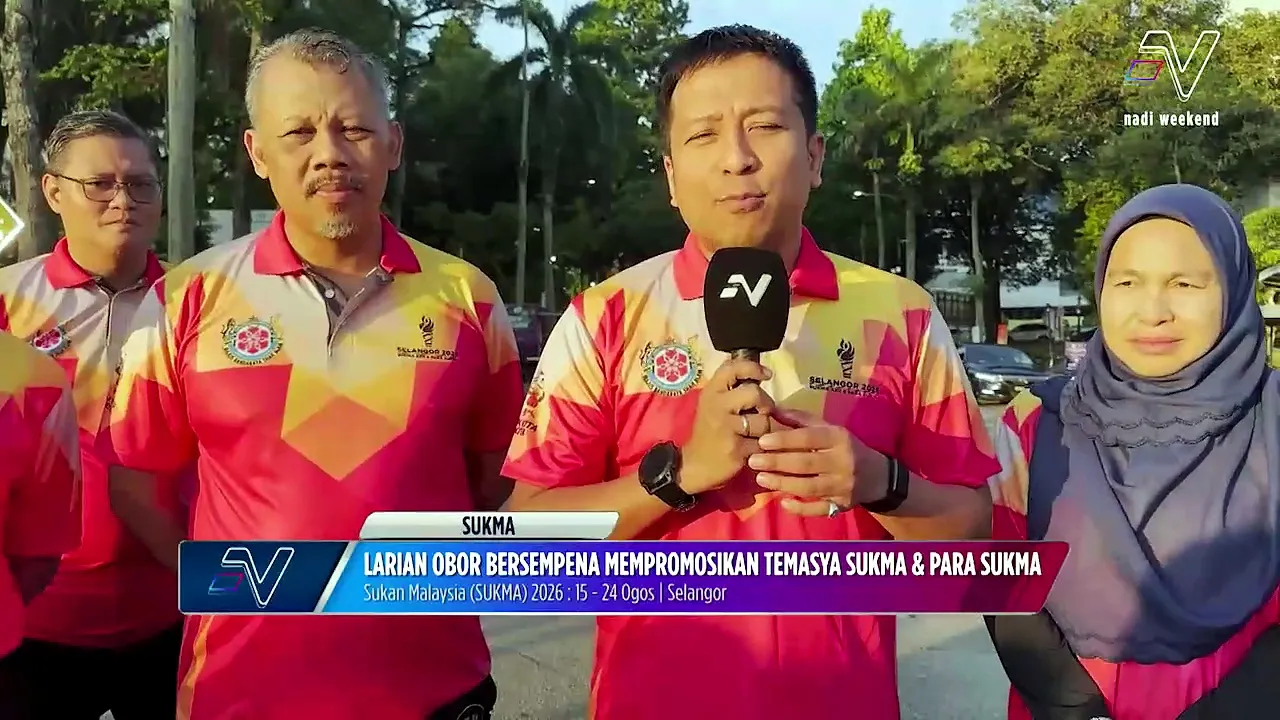 Larian obor bersempena mempromosikan temasya SUKMA & Para SUKMA