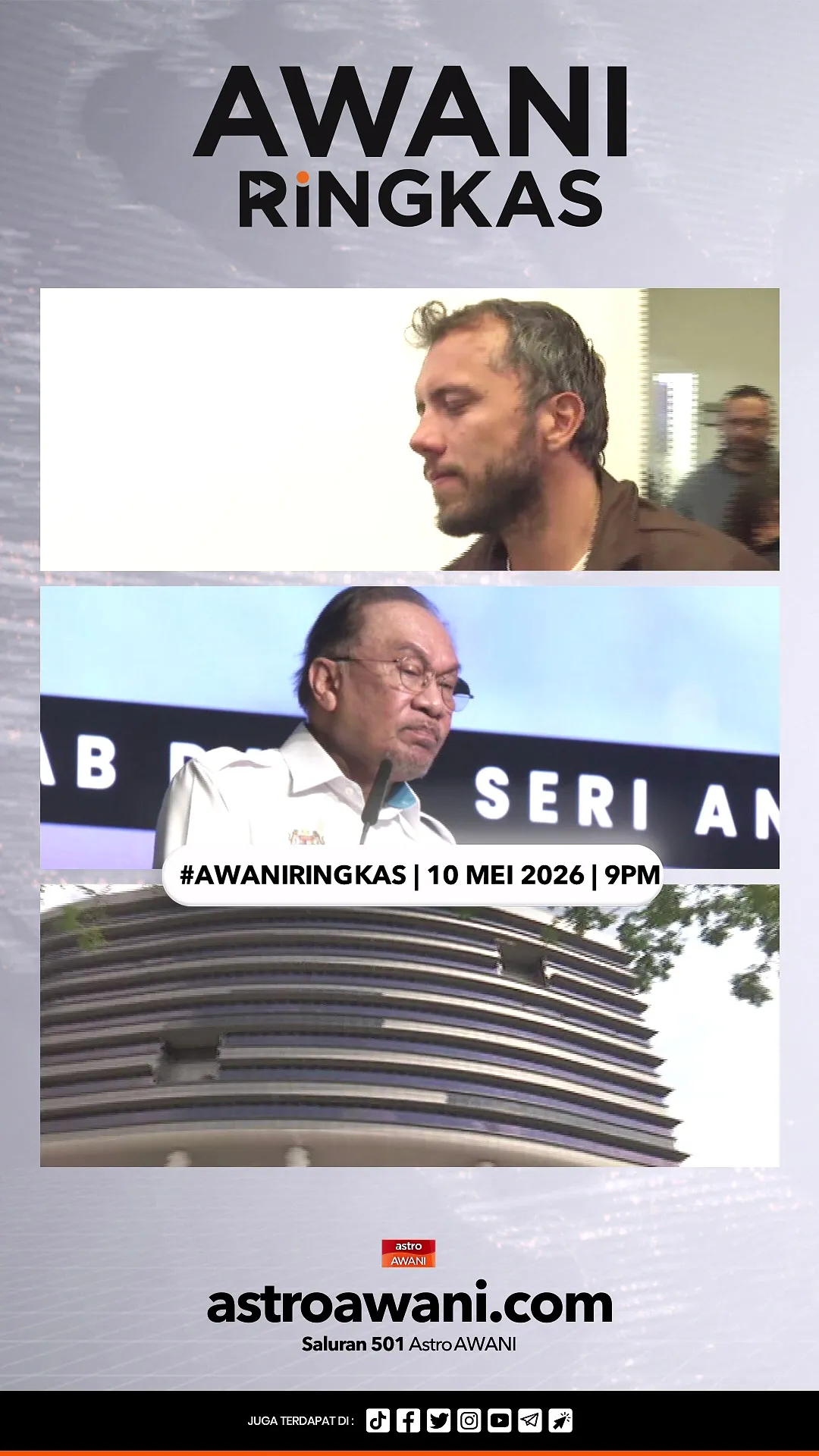 #AWANIRingkas 10 Mei 2026 | 9PM