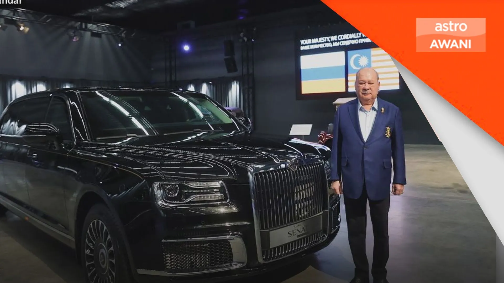 Pemilikan kenderaan Aurus Senat oleh Agong lambang persahabatan kukuh Malaysia-Rusia