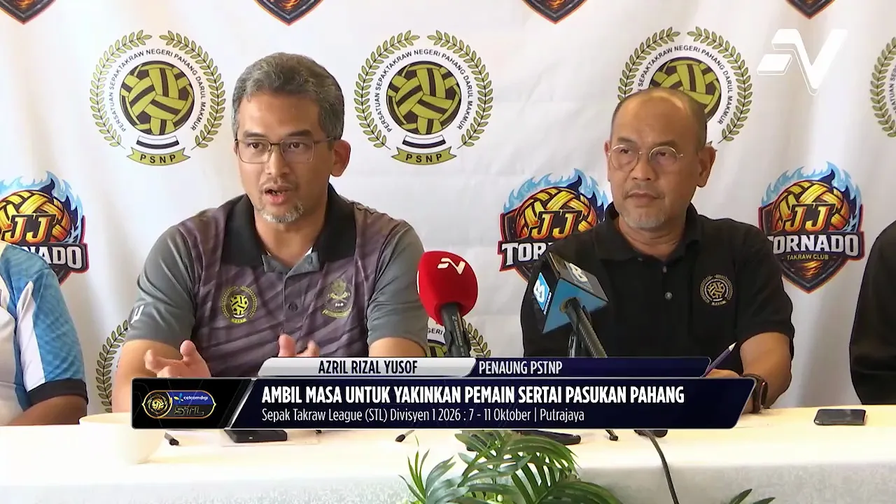 Persatuan Sepak Takraw Negeri Pahang tampil dengan wajah baru bagi hadapi STL Divisyen 1 dan Piala Tun Ali musim ini