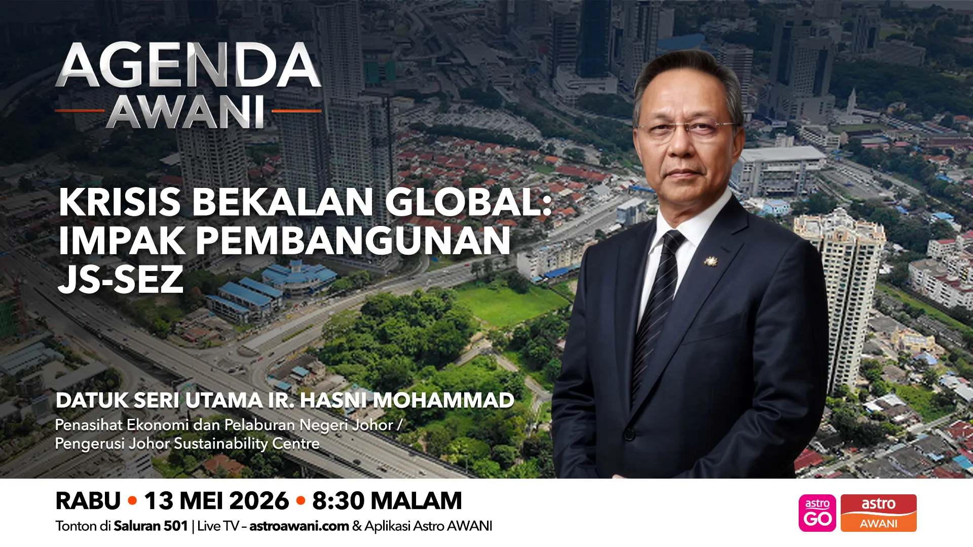 Agenda AWANI: Krisis bekalan global | Impak pembangunan JS-SEZ
