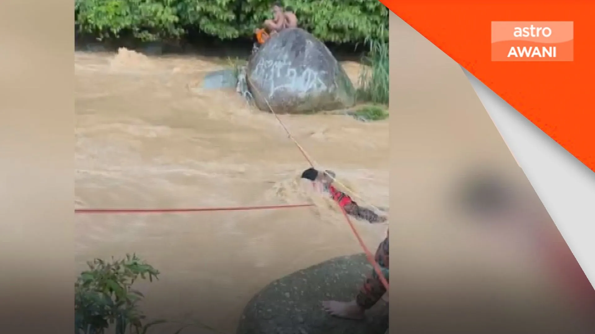 Lapan kanak-kanak terperangkap kepala air berjaya diselamatkan