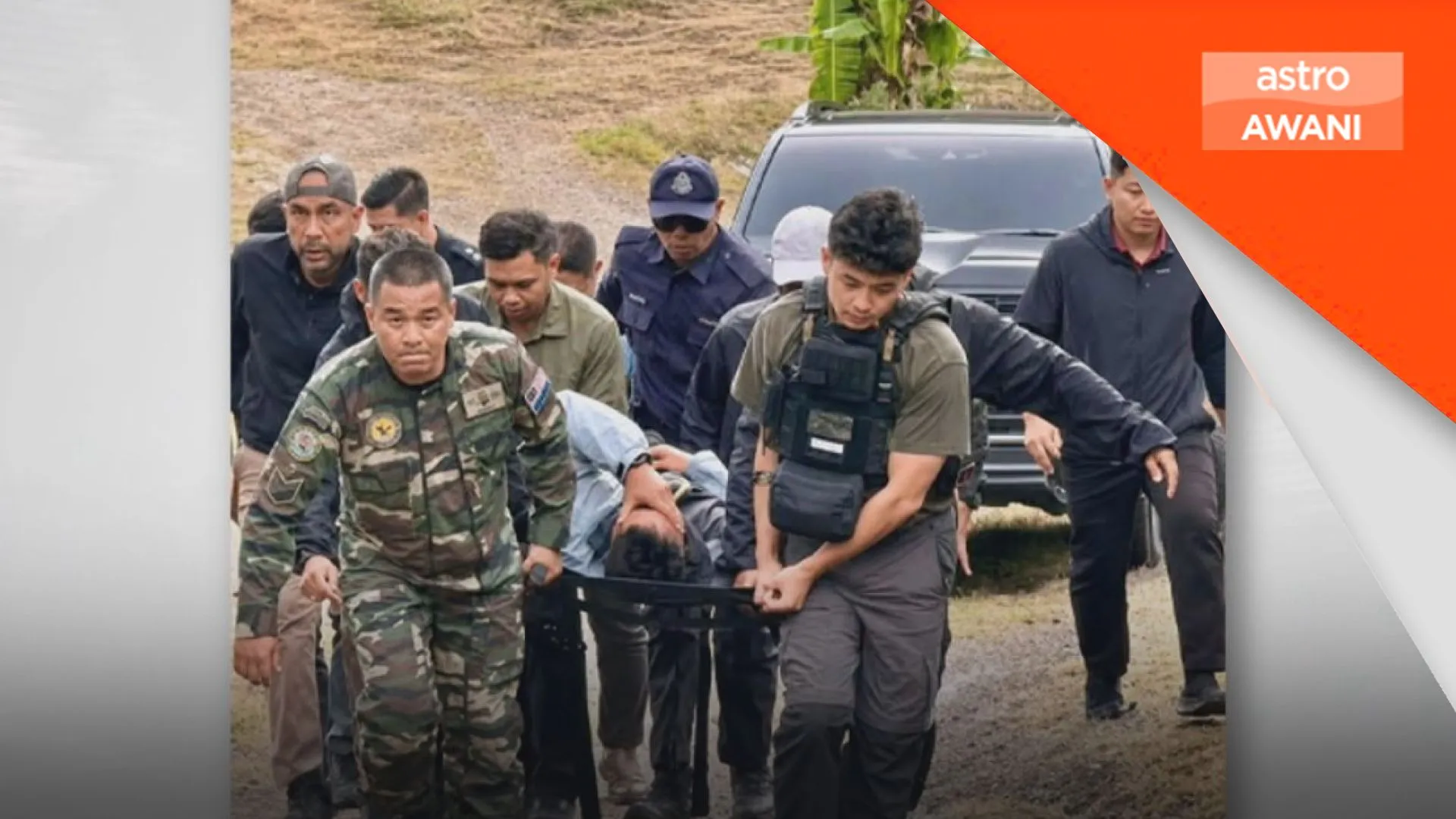 Tengku Hassanal iringi anggota cedera