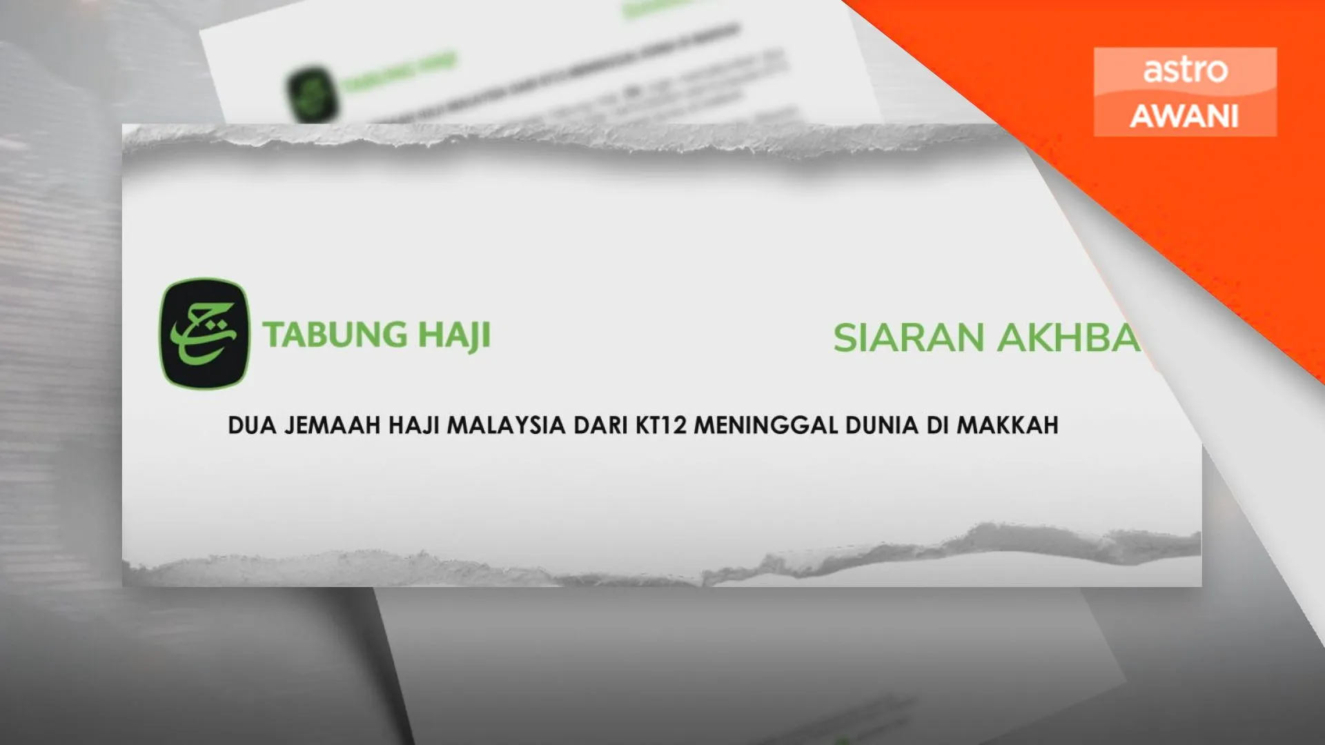 Dua lagi jemaah haji Malaysia meninggal dunia