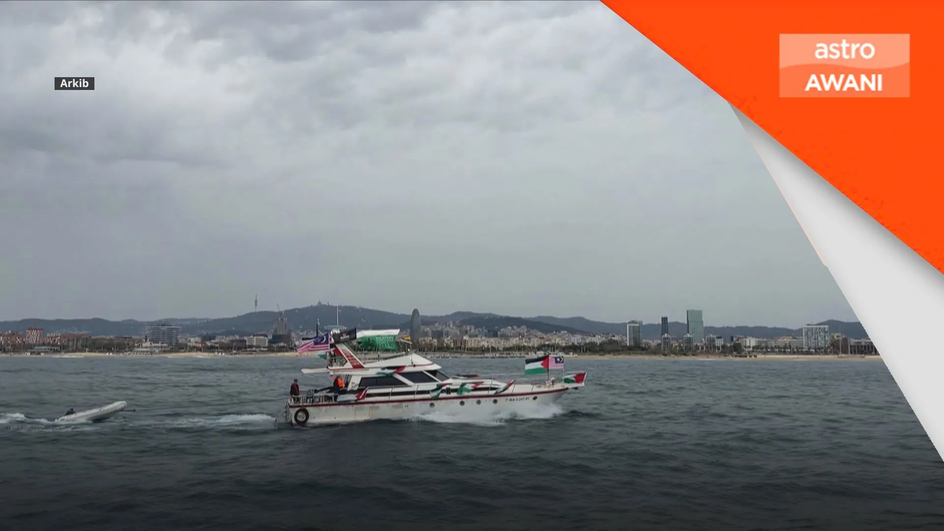 54 kapal flotilla berdepan risiko dipintas rejim Zionis