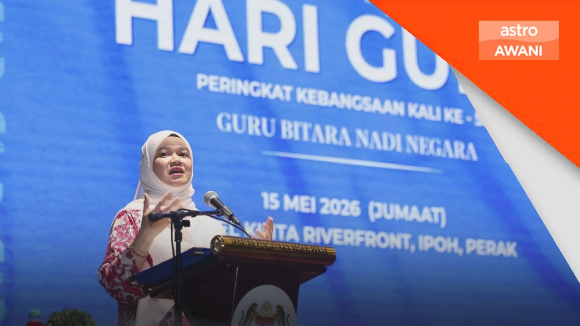 Hari Guru iktiraf peranan pendidik bentuk generasi masa depan