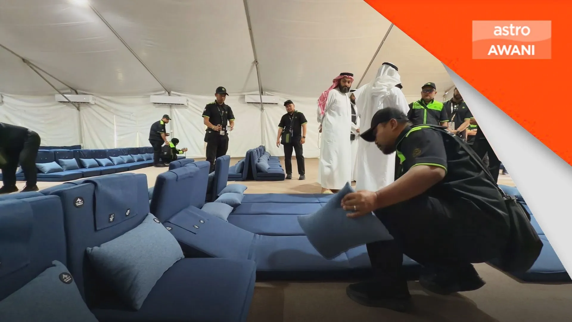 Sofa bed, khemah lebih sejuk dan lebih 600 tandas, operasi Masyair ditambah baik