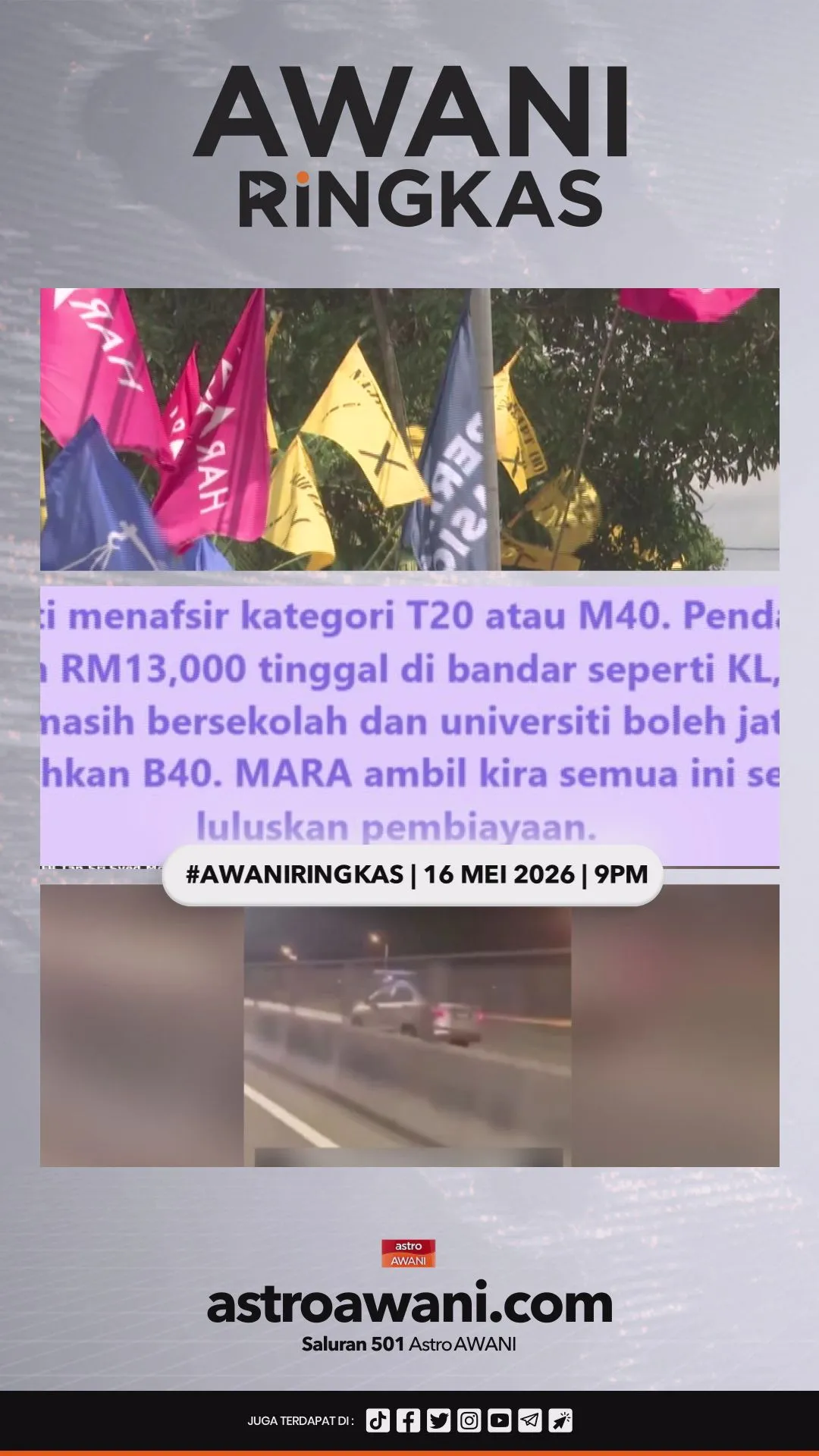 #AWANIRingkas 16 Mei 2026 | 9PM
