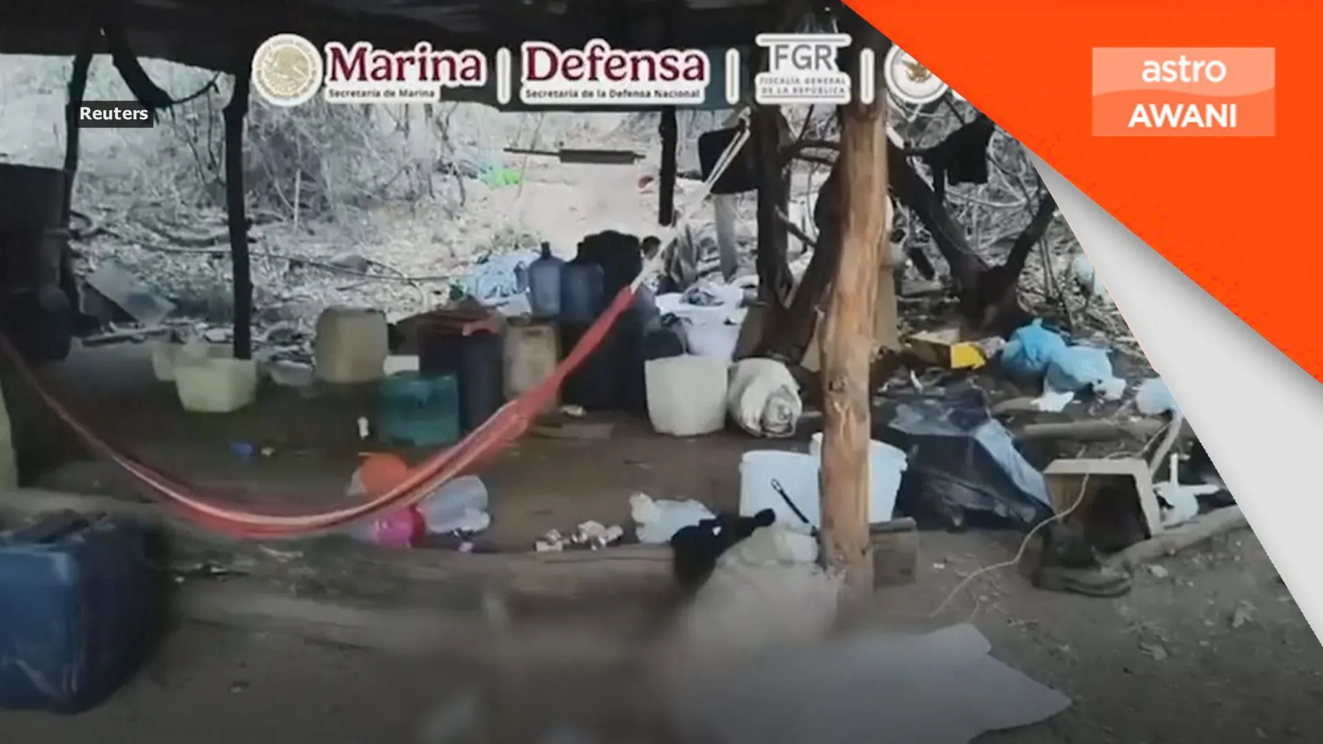 Tentera laut Mexico bongkar makmal dadah