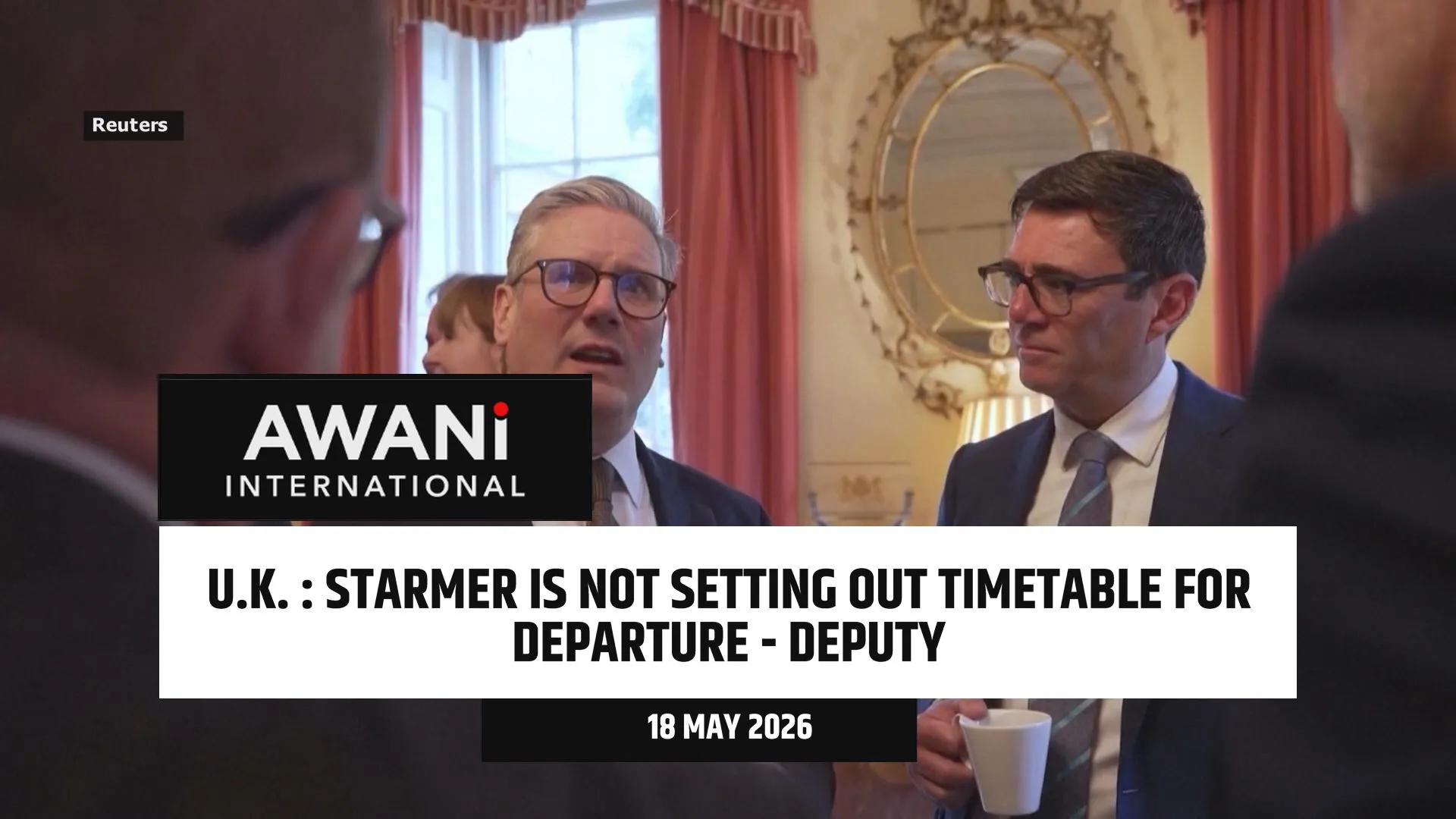 Starmer is not setting out timetable for his departure, says deputy