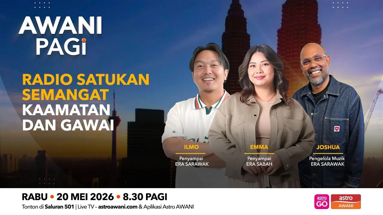 AWANI Pagi: Suara Borneo | Radio Satukan Semangat Kaamatan dan Gawai