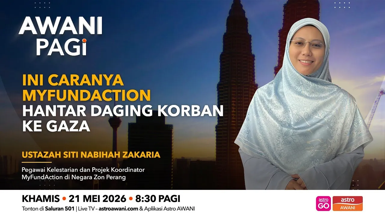 AWANI Pagi: Ini caranya MyFundAction hantar daging korban ke Gaza