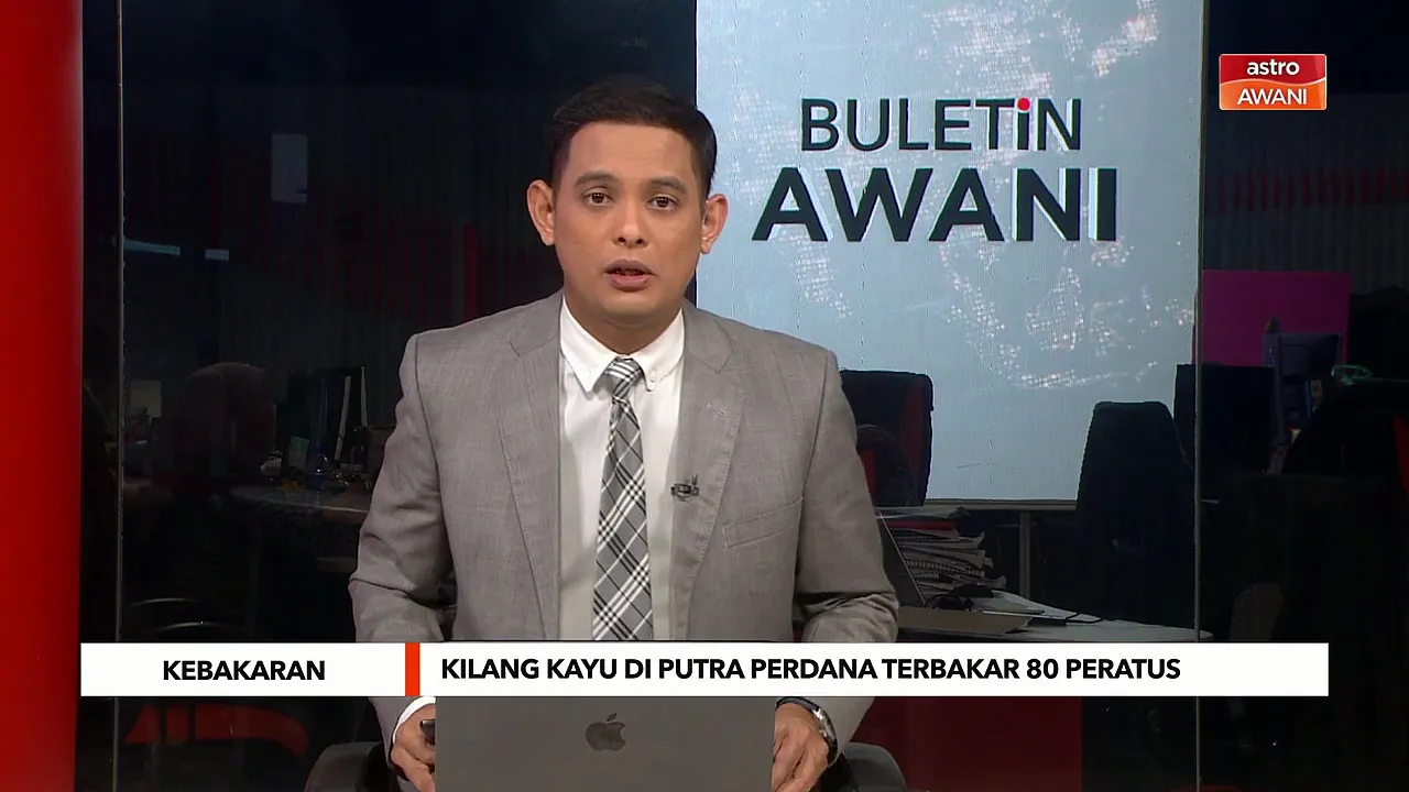 Kilang kayu di Putra Perdana terbakar 80 peratus
