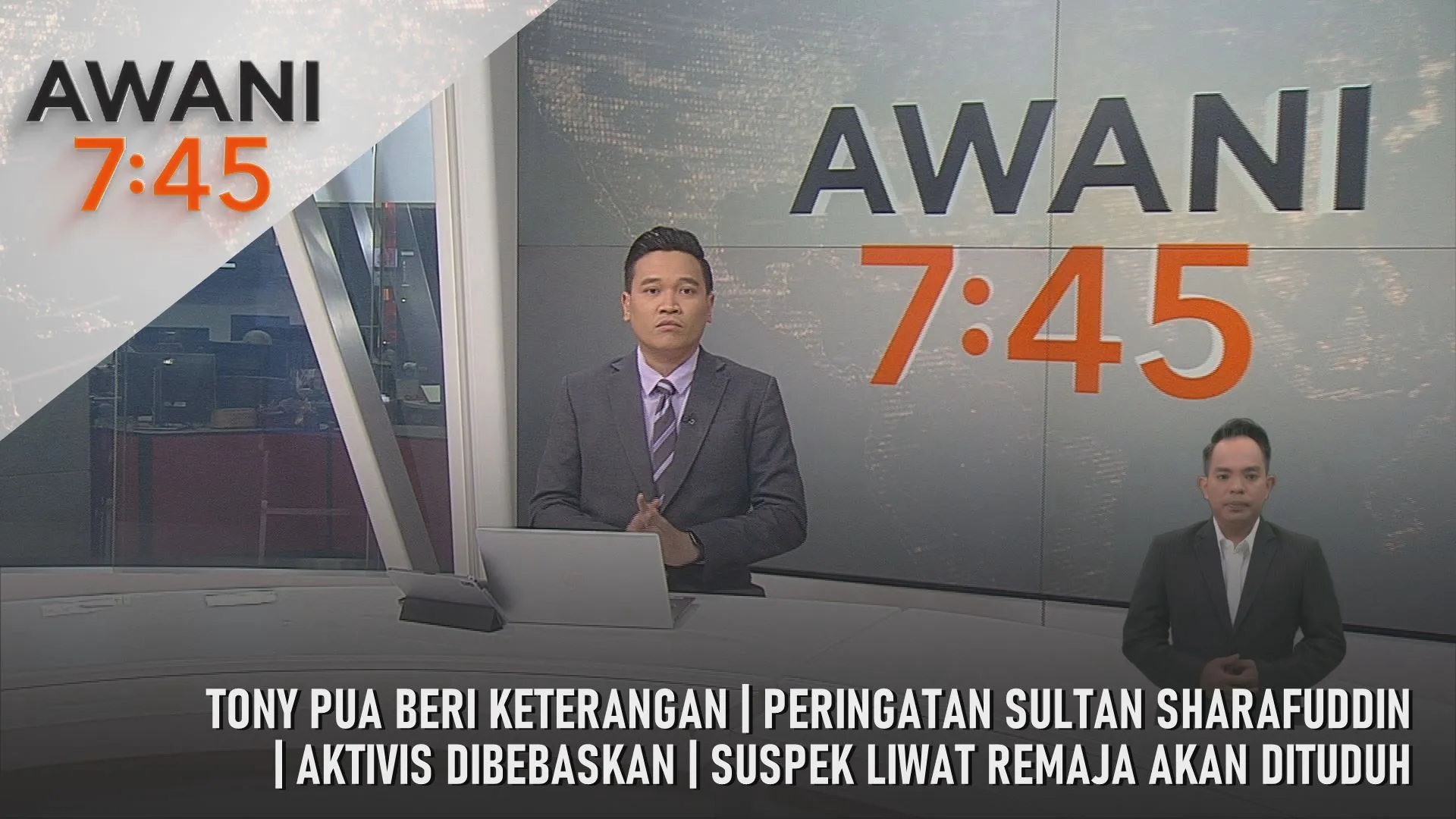 AWANI 7:45 [21/5/2026] - Tony Pua Beri Keterangan | Peringatan Sultan Sharafuddin | Aktivis Dibebaskan | Suspek Liwat Remaja Akan Dituduh