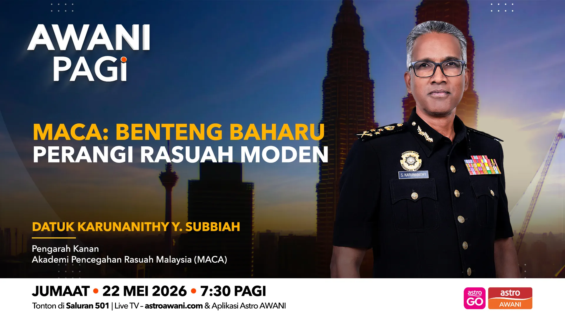 AWANI pagi: Benteng Baharu Perangi Rasuah Moden