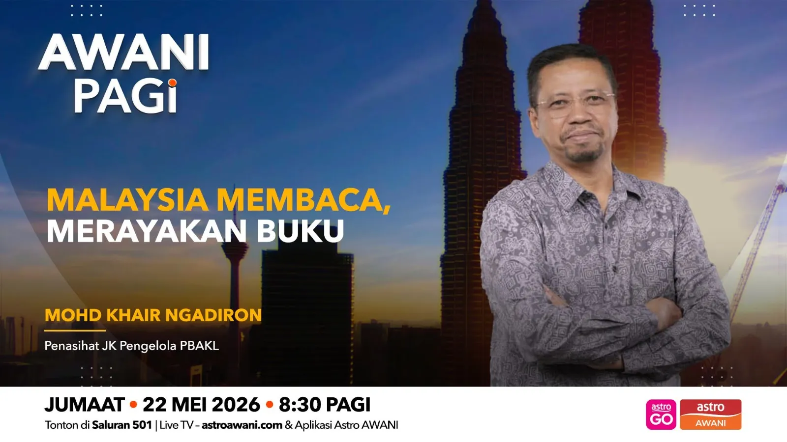 AWANI pagi: Malaysia membaca, merayakan buku