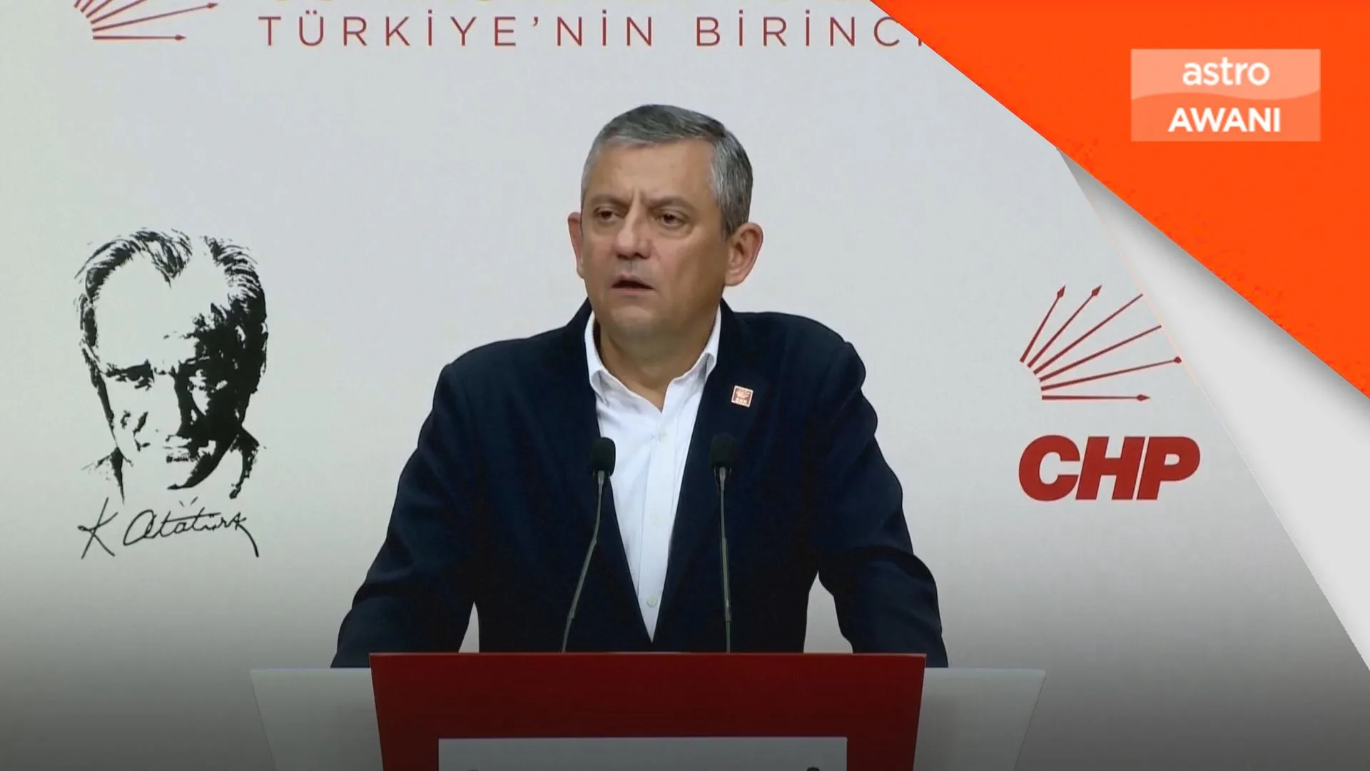 Mahkamah batal kongres CHP, Ozgur Ozel fail rayuan